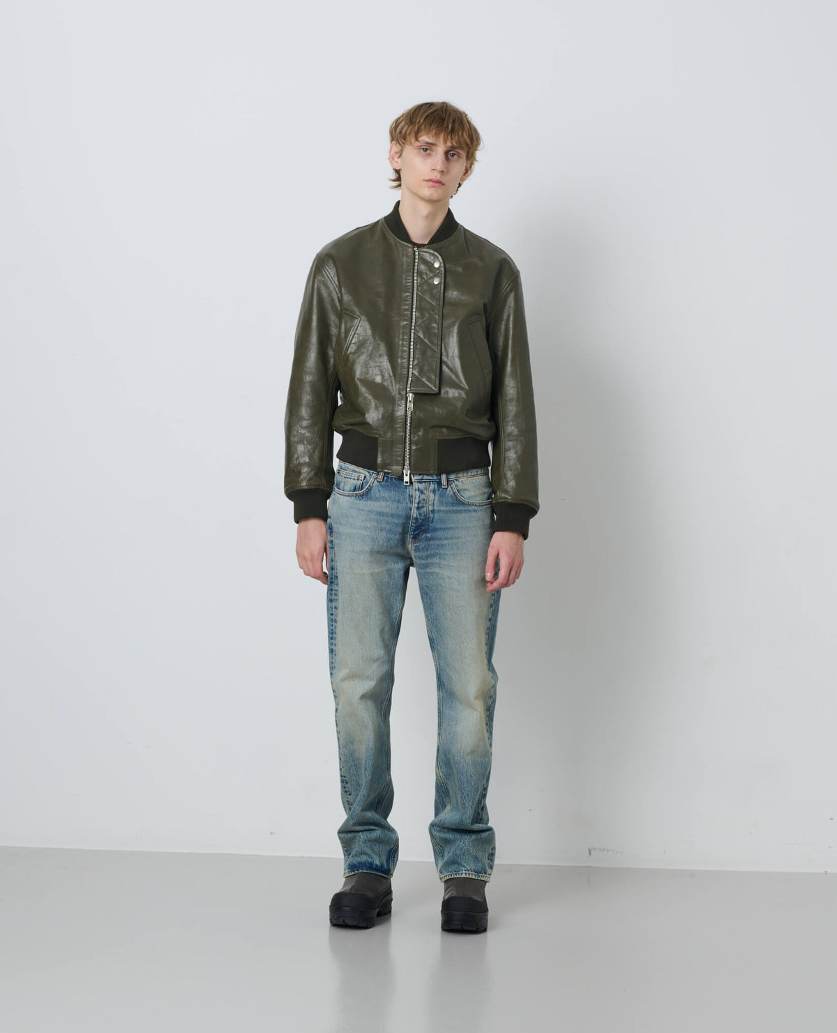 LEATHER FLIGHT JACKET