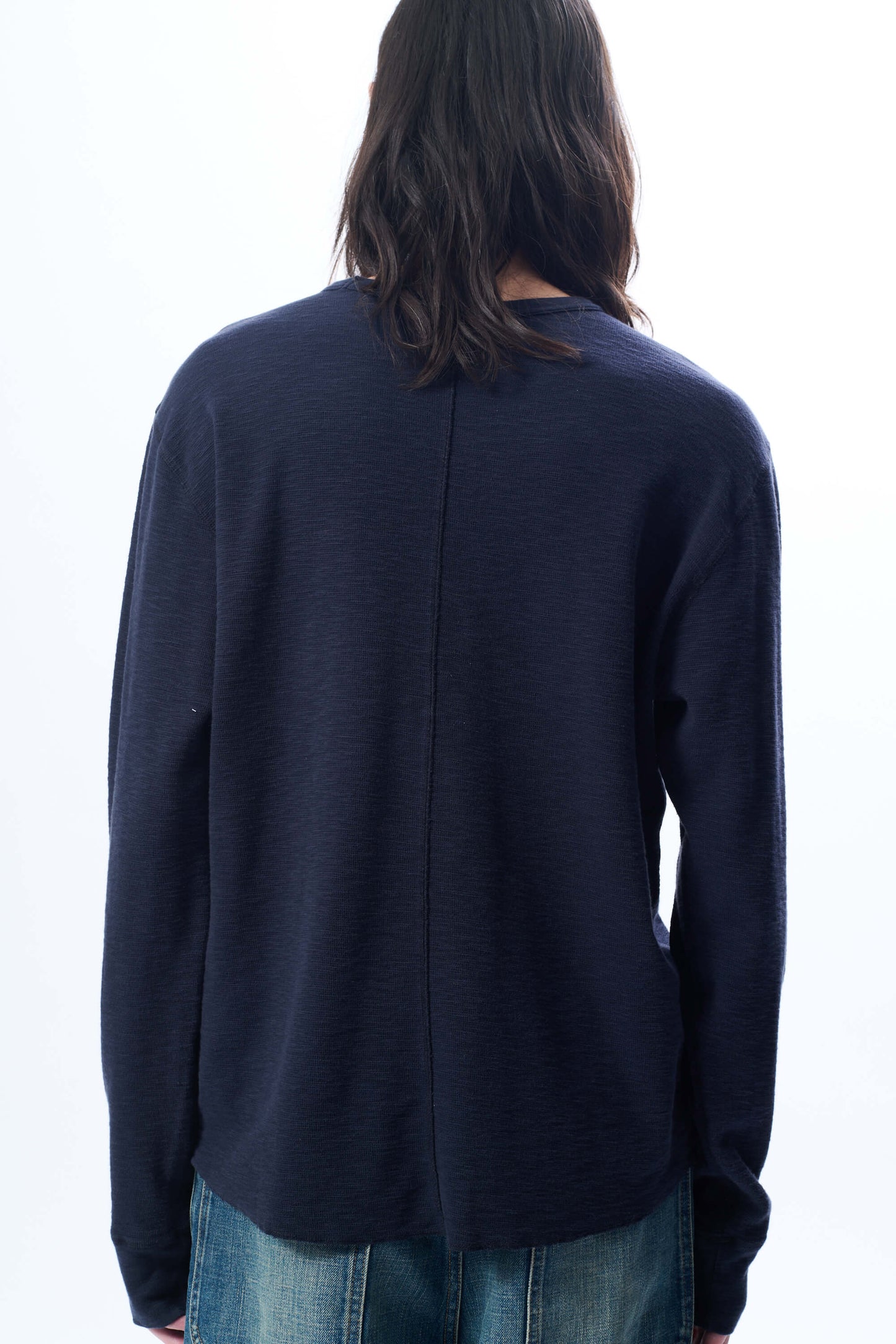 WAFFLE TEE LS