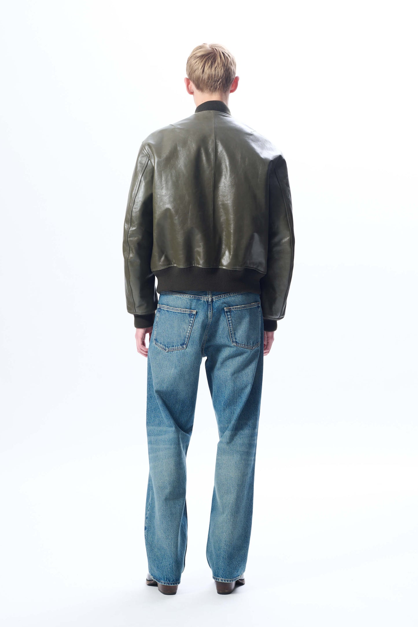 LEATHER FLIGHT JACKET