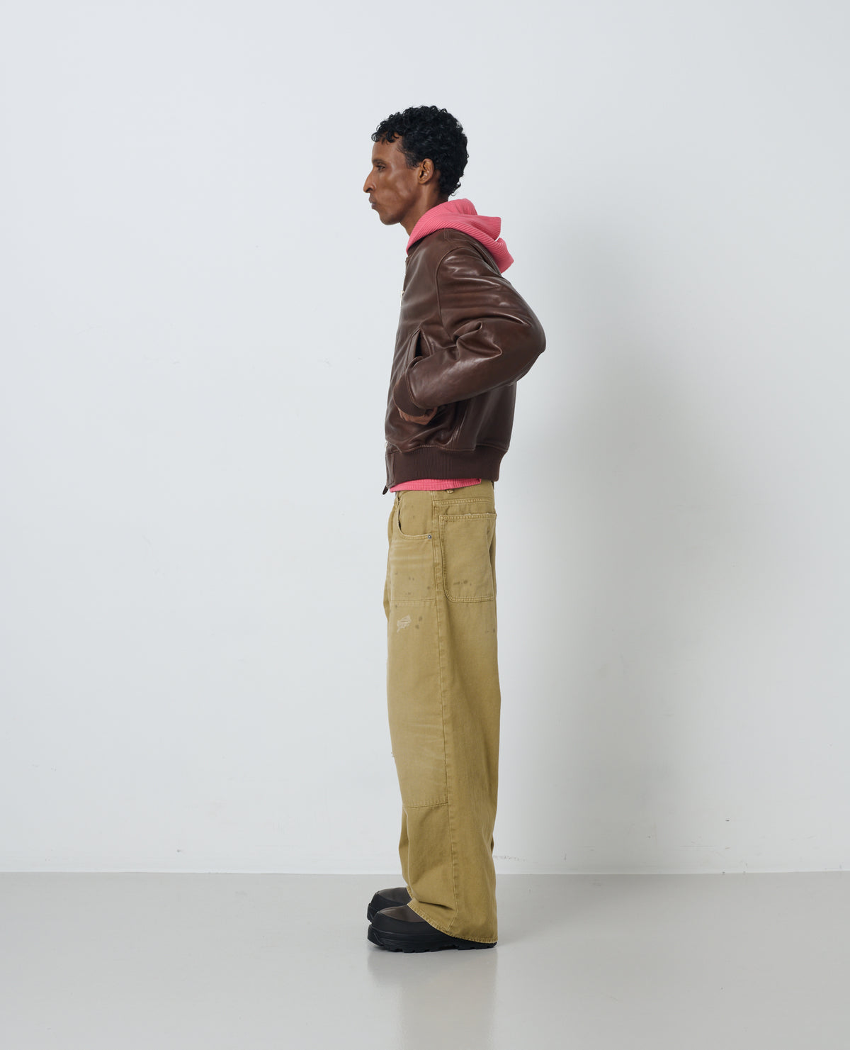 LEATHER FLIGHT JACKET