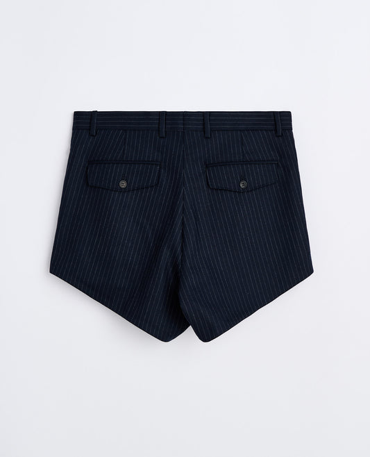 WIDE PLEATED SHORTS